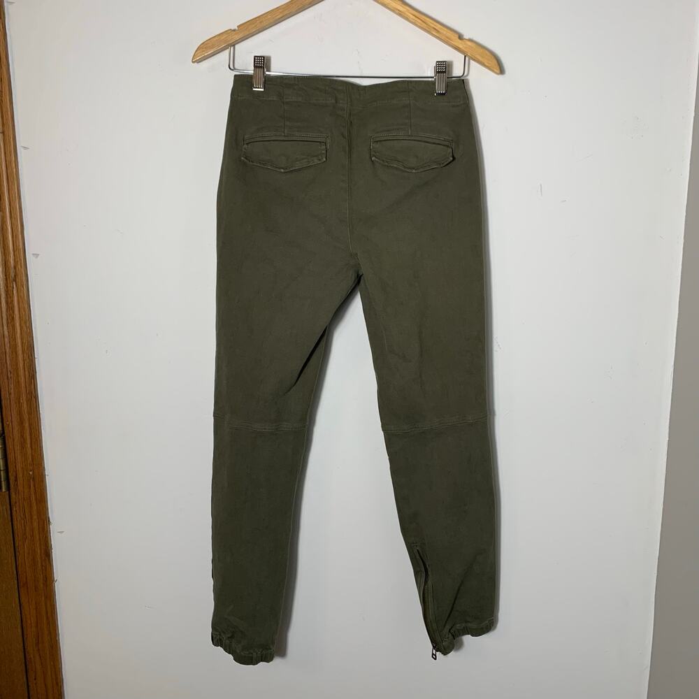 Womens Pam & Gela Utility Jogger Pants Green Size 26 EUC! - Picture 5 of 5